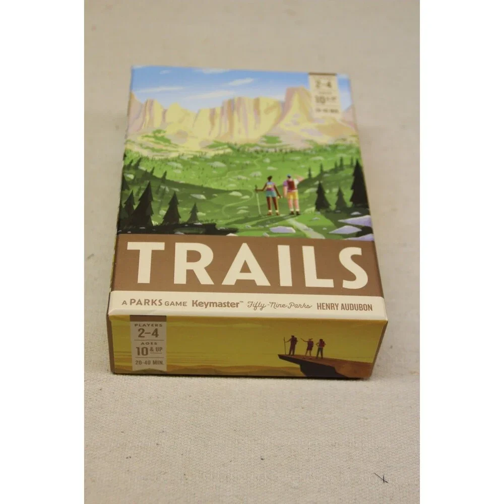 Trails Board Game *Never Played* 2021 Deluxe Components Keymaster Games